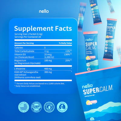 D SuperCalm® — Equilibrio Hormonal & Claridad Mental (D)